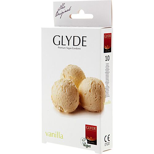 Preservativos Glyde Ultra Vainilla 10 Uds | Sabor Delicioso
