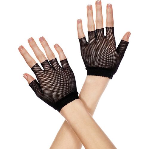 Luvas de Rede Sem Dedos Music Legs