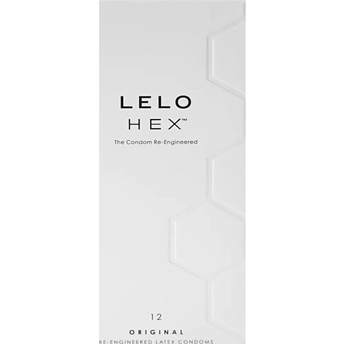 Preservativo LELO HEX com Estrutura Hexagonal