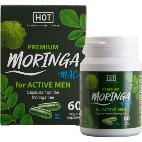 Cápsulas Para Homens HOT Moringa - Vitalidade Masculina