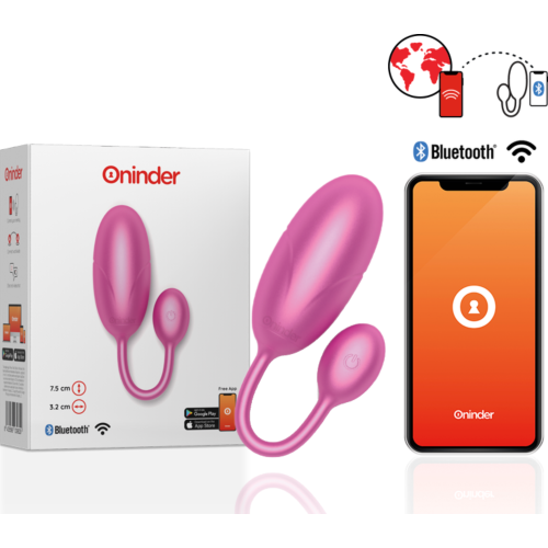 Ovo vibrador ONINDER TOKYO com controle APP