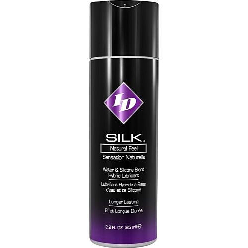 Lubrificante ID SILK Natural Feel 65 ML para Sensação Suave
