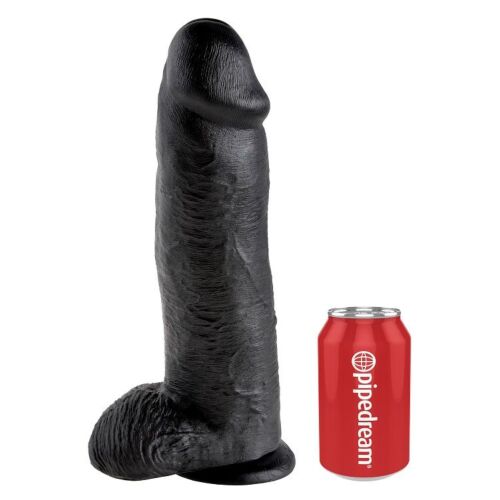 Dildo King Cock 30.48 cm com bolas