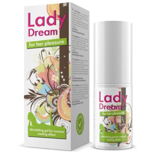 Creme Estimulante Intimateline Lady Cream 30ml com Efeito Frio