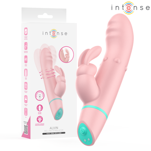 Vibrador Rabbit INTENSE Alvin com Movimento Oscilante