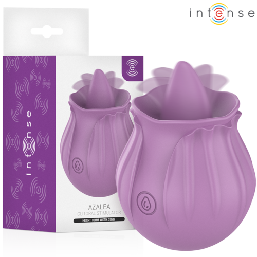 Vibrador Estimulador INTENSE Azalea Flower com 10 Vibrações
