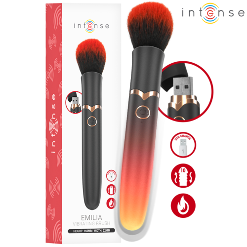 Vibrador Emilia com aquecimento e 10 modos da INTENSE
