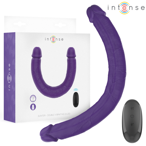 Dildo Duplo INTENSE GUNTER 40 cm com Controlo Remoto