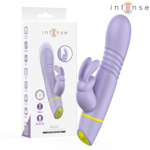 Vibrador Rabbit INTENSE HIGH TECH Helen com Movimento Thrusting