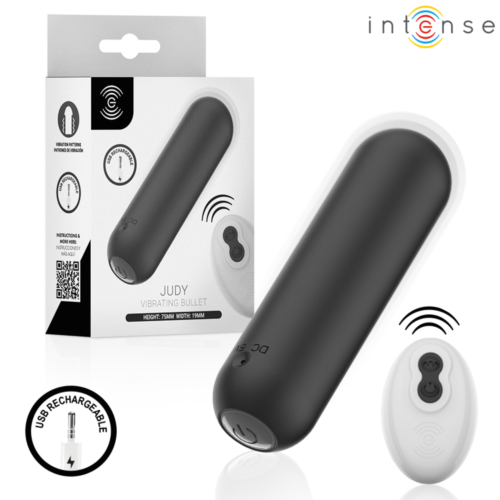 Vibrador Controle Remoto INTENSE Judy Confortável e Potente