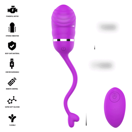 Ovo Vibrador INTENSE REMOTE CONTROL com Controlo Remoto