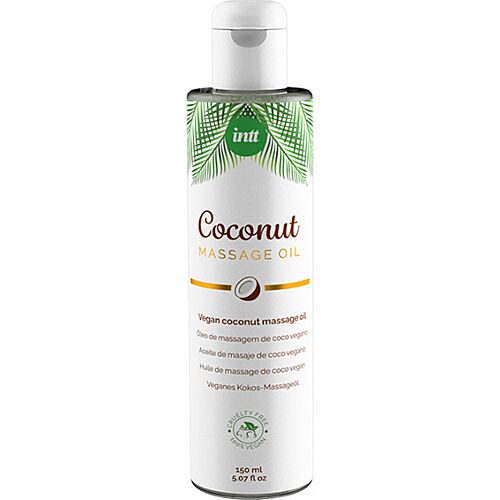 Óleo de Massagem INTT Vegan Coconut com Sabor a Coco