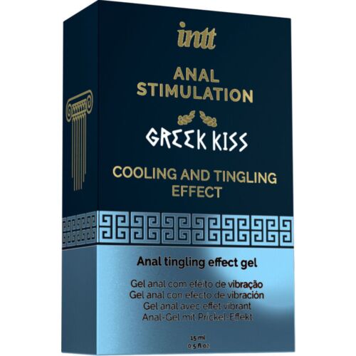 Gel Estimulante Anal INTT Greek Kiss com Sabor a Menta