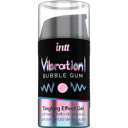 Gel Estimulante INTT Vibration Bubble Gum 15ml