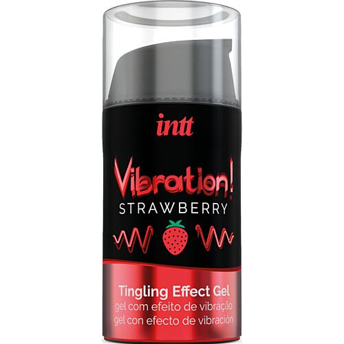 Gel Estimulante INTT Vibration Líquido Fresa 15ml
