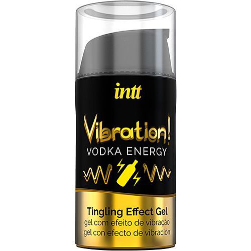 Gel Estimulante INTT Vibration Vodka 15ml com Sabor