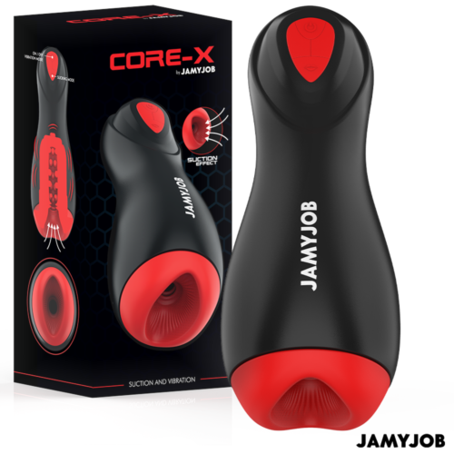 Masturbador Automático JAMYJOB CORE-X com Vibração e Sucção