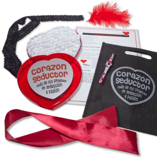Jogo Erótico Diablo Picante Coração Sedutor com 100 provas
