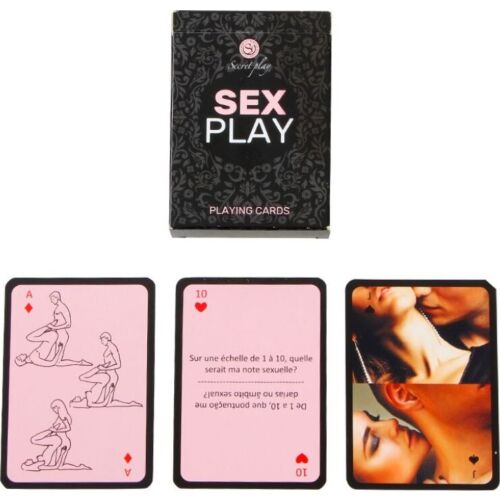 Jogo de cartas SECRETPLAY Sex Play FR/PT