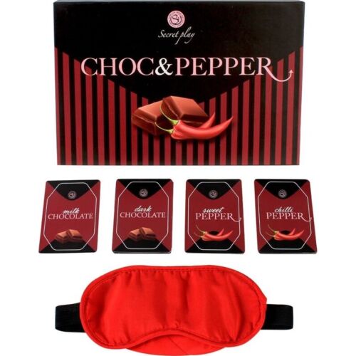 Jogo SECRETPLAY Choc & Pepper - Desafios de Chocolate e Picante