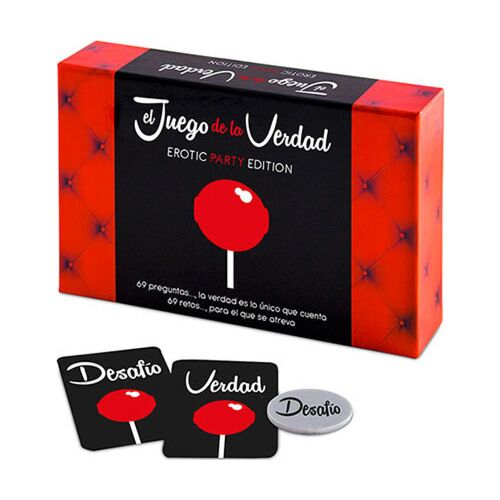 Jogo De La Verdade Party Edition Tease & Please - Diversão e desafios picantes