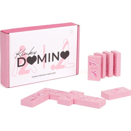 Jogo de Mesa SECRETPLAY Kinky Domino com Toque Picante