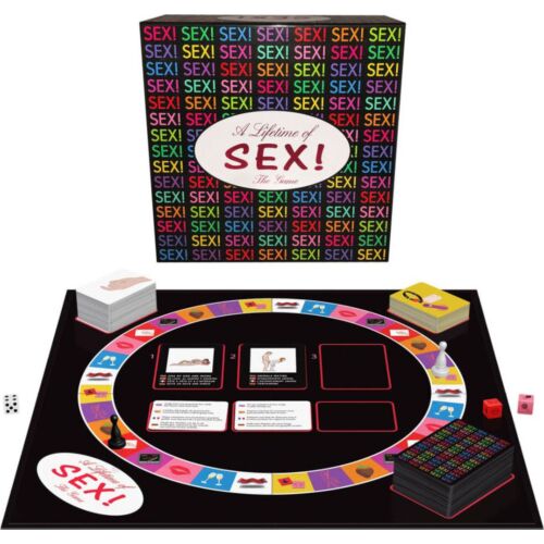 Jogo de Tabuleiro KHEPER GAMES A Lifetime of Sex com Cartas de Sexo