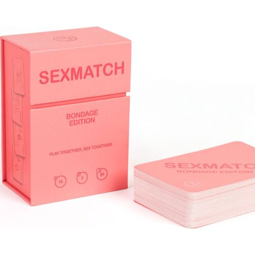 Jogo de cartas SECRETPLAY Sexmatch Bondage Edition para casais