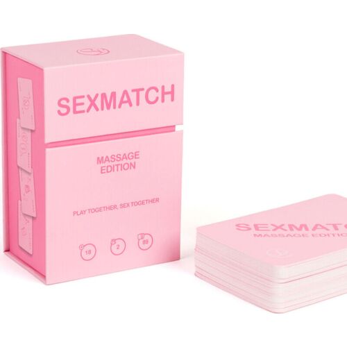 Jogo de cartas SECRETPLAY Sexmatch Massage Edition