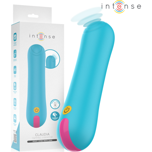Vibrador INTENSE CLAUDIA com batimento rítmico