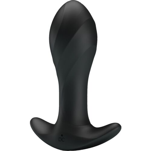 Plug Anal PARTY UP Keith com Vibração e Design Cónico