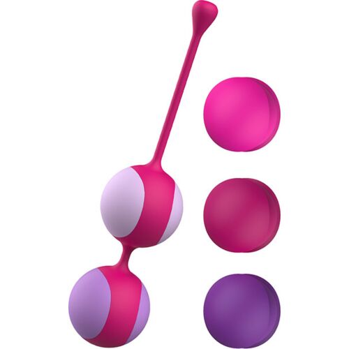 Kit de Exercício Liebe Kewos com 5 Bolas de Diferentes Pesos