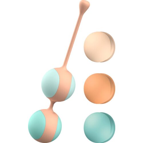 Bolas Kewos Liebe | Kit de treino pélvico completo