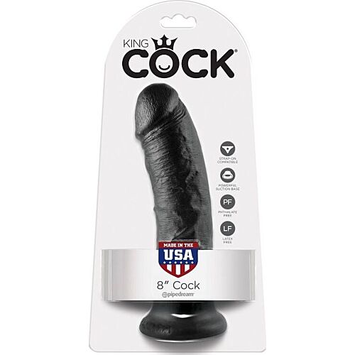 Dildo King Cock 8 - 20.3 cm de experiência realista