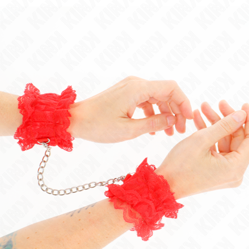 Esposas KINK WRIST RESTRAINT de Latex com Conforto