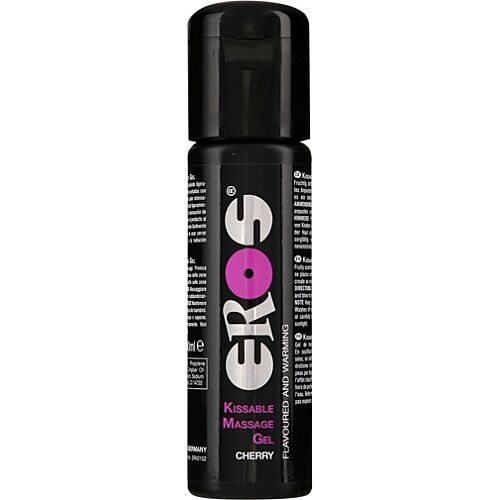 Gel de Massagem Eros Kissable com Aroma de Cereja