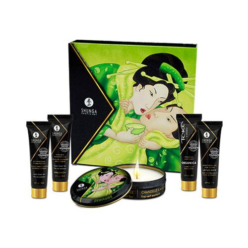 Kit erótico Shunga Secret Geisha Chá Verde