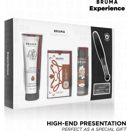 Kit de Massagem BRUMA XPERIENCE - Tentação Doce Bolo Americano