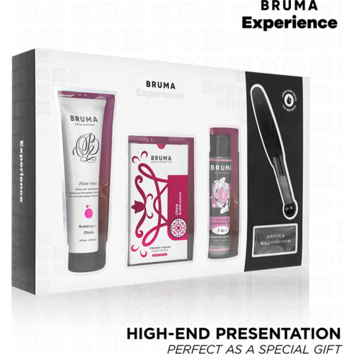 Kit de Massagem BRUMA XPERIENCE com Vibrador Líquido