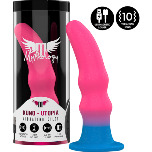 Dildo Vibrador Mythology Kuno Utopia com Vibração Potente