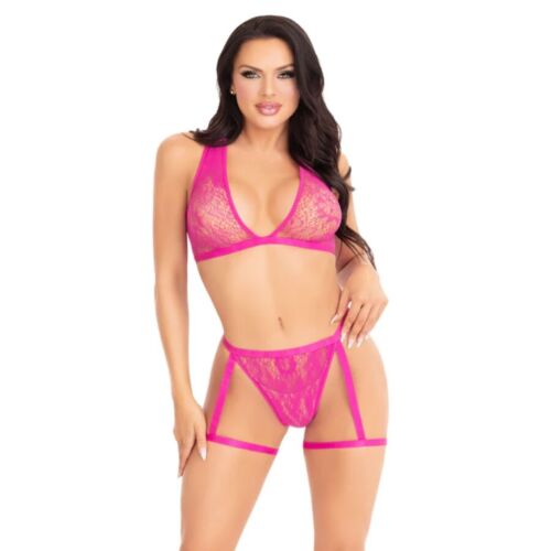 Top e Tanga Leg Avenue 86148 com Efeito Provocador