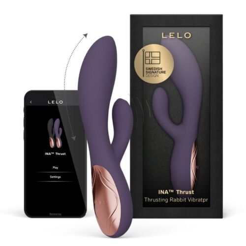 Vibrador Rabbit LELO INA THRUST com movimento dinâmico