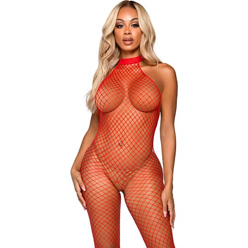 Bodystocking Leg Avenue Le Frivole com Decote Halter