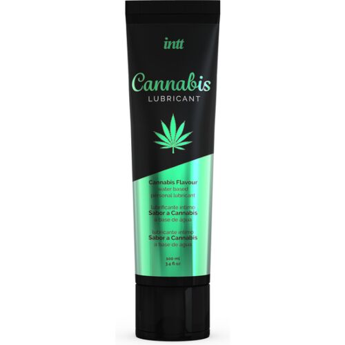 Lubrificante à base de água com sabor a cannabis 100ml