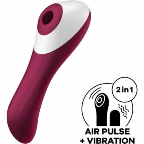 Vibrador SATISFYER Dual Crush Estimulador Clitoriano e Ponto G