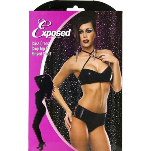 Top e Calcinhas Exposed Liquid Onyx XS