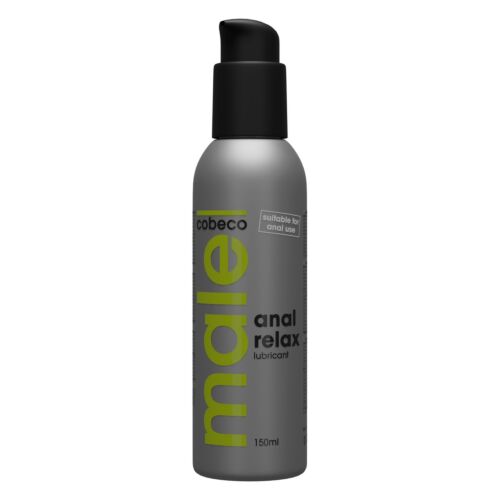 Lubrificante Anal Cobeco Male Relax 150ml com Efeito Adormecedor