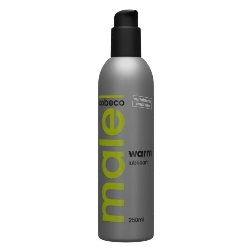 Lubrificante Calor Cobeco Male 250ml para Massagem e Sexo