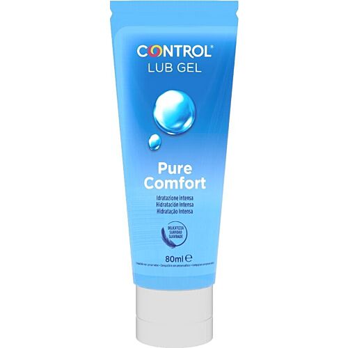 Lubrificante Control Pure Comfort 80ml com poder hidratante