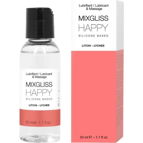 Lubrificante de Silicone Mixgliss Happy Litchi 50ml